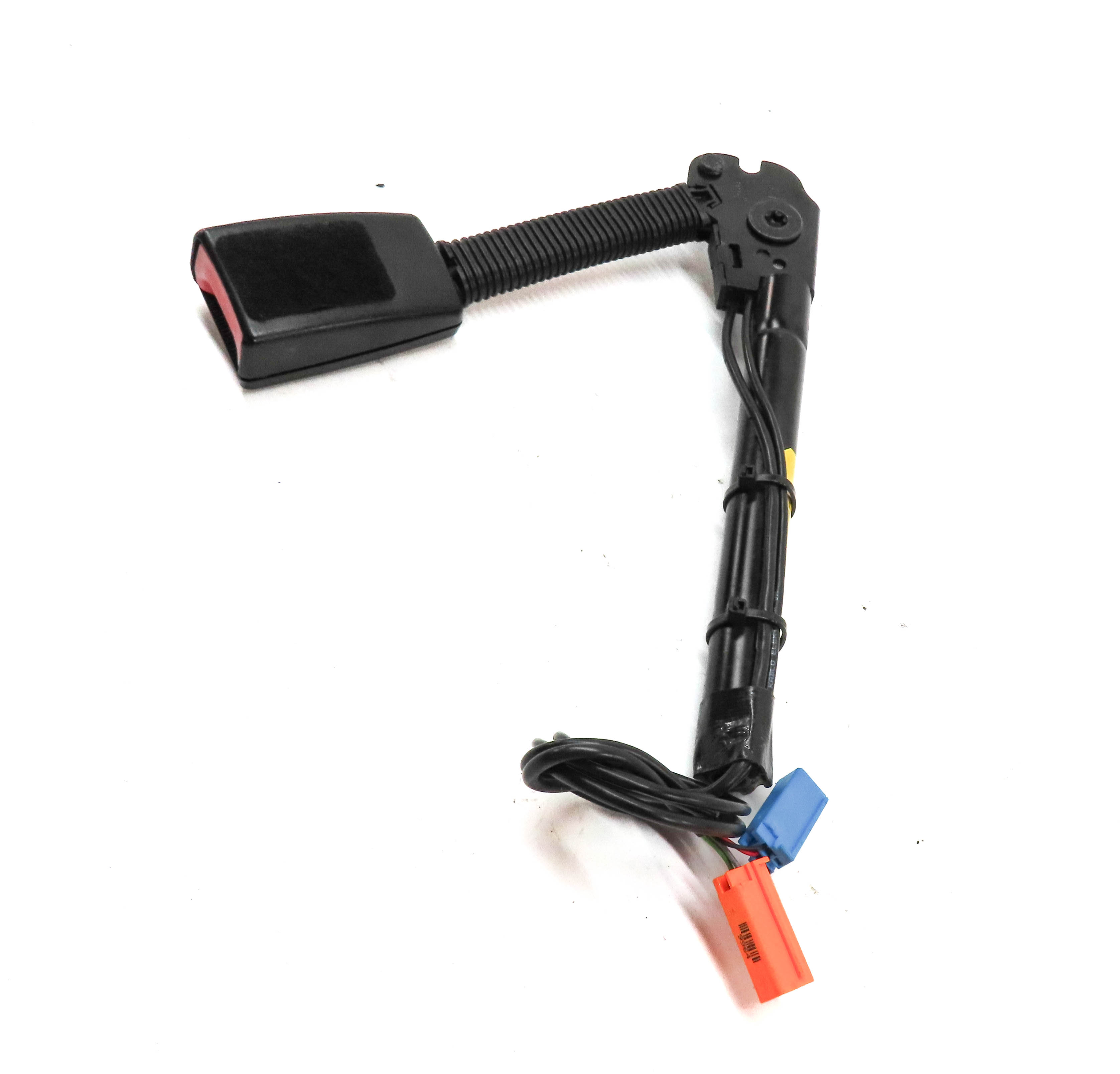 08-16 LR3 LR4 RANGE ROVER SPORT L320 FRONT RIGHT SEATBELT BUCKLE RECEIVER BLACK — exact item pictured